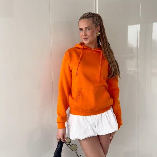 Koningsdag Hoodie Dames (Oranje)